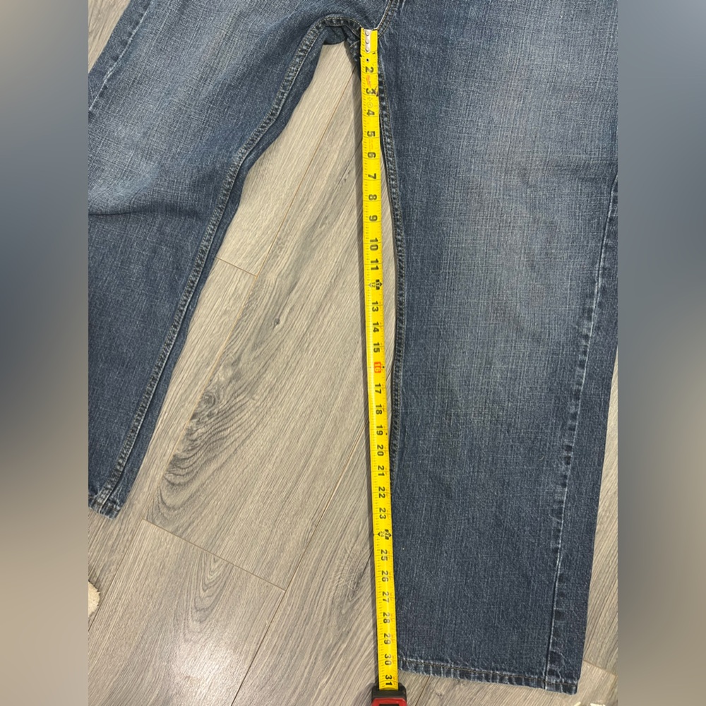 Signature By Levi Strauss Co. Men’s Denim Straight Jeans 42x32 (42x30) - Picture 6 of 10